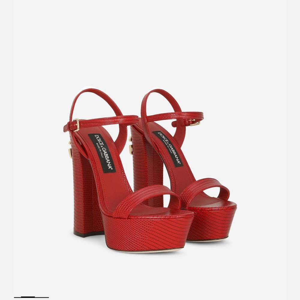 Dolce & Gabbana red heels. Brand new!